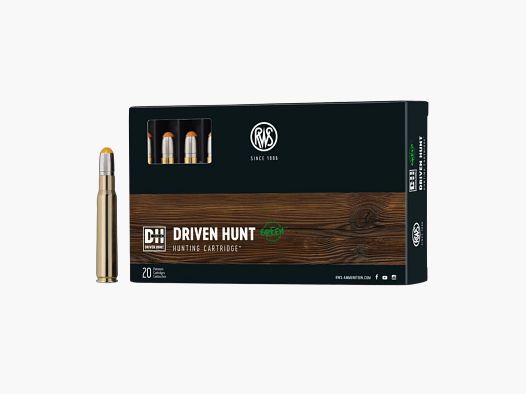 RWS 8x57IS Driven Hunt Green 160grs Deformation 20 rounds