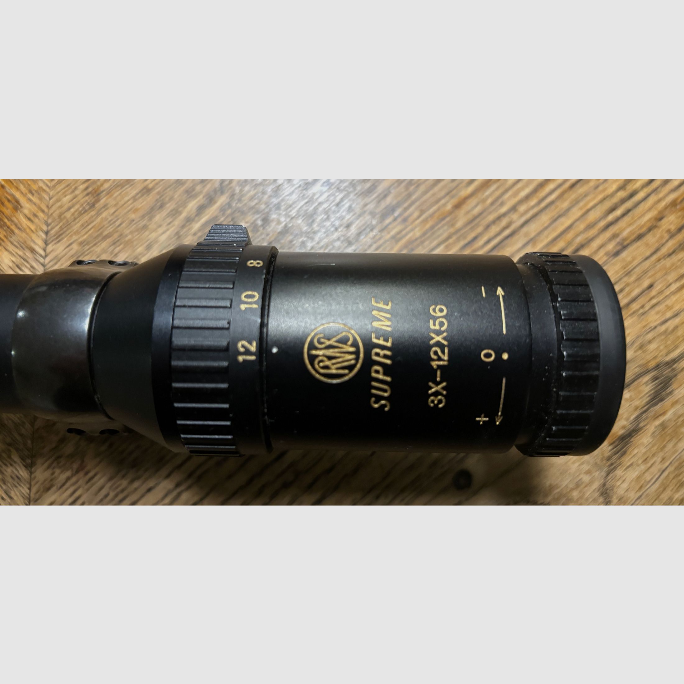 Scope RWS Supreme 3-12x56 con red dot sight