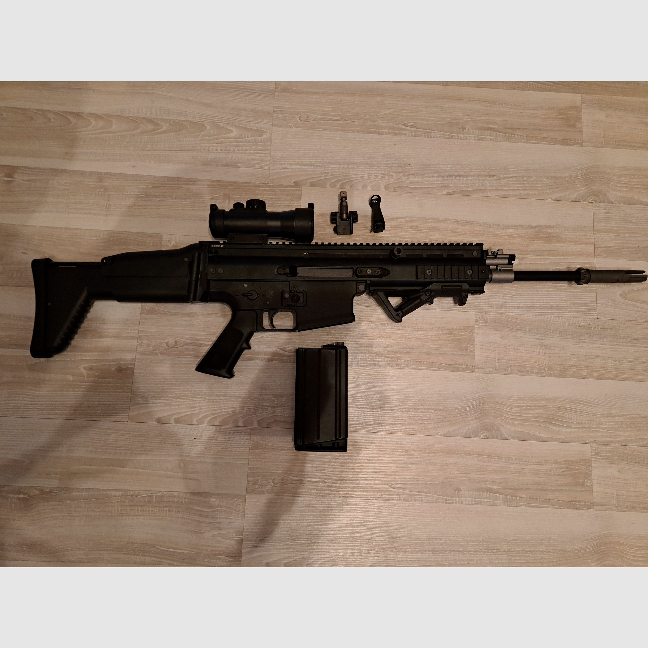 Wei-ETech Socom-H Vollmetall AWSS Open-Bolt Gas-Blow-Back 6mm BB schwarz