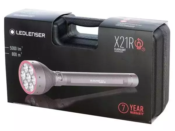 Ledlenser® Stablampe "X21R" schwarz