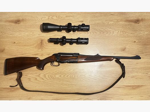 Steyr Mannlicher Luxus, .308 Win + 2 Gläser