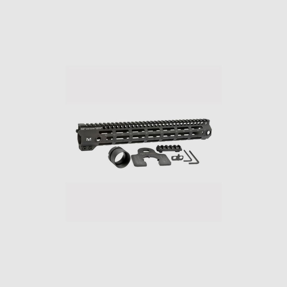 MIDWEST INDUSTRIES HANDGUARDS MIDWEST INDUSTRIES AR-15 G4 13,375″ HANDGUARD M-LOK CZARNY