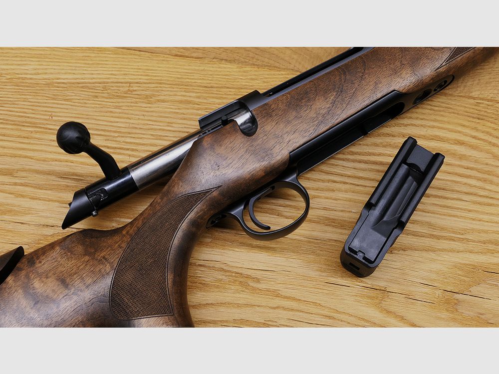 Sauer 100 Artemis / .308 Win. / 47cm LL / M15x1 / verst. Wangenauflage