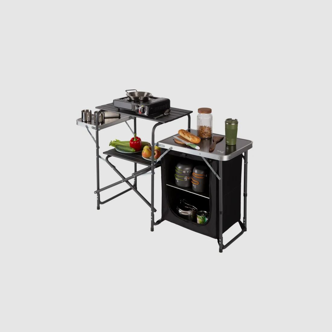 NC3040 Campingschrank ohne Windschutz Nils Camp