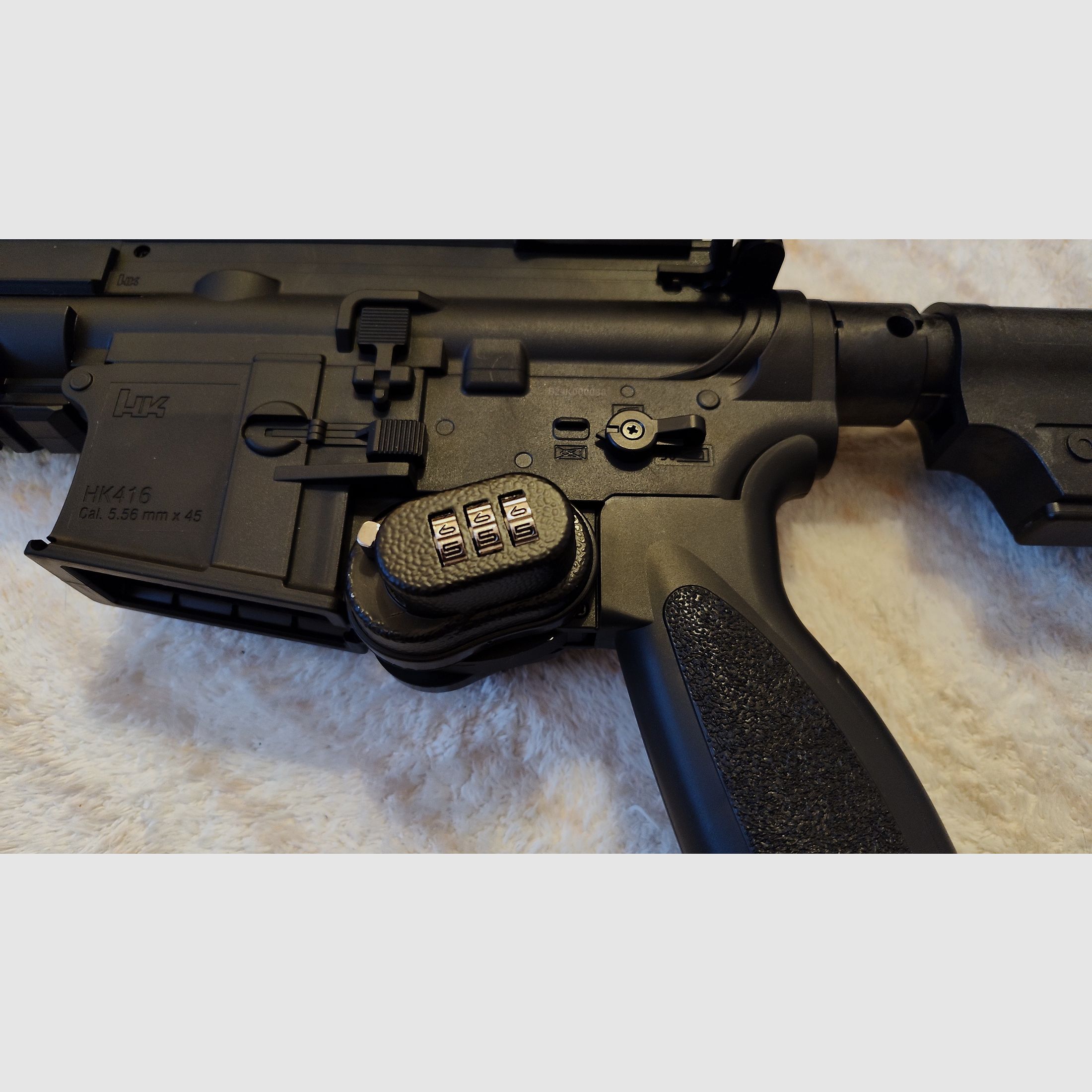 Heckler & Koch HK416 A5 kal. 4,5 mm stalowe BB Co2 z akcesoriami