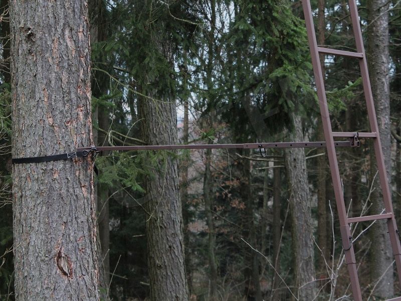 Tragbare, drehbare Hochsitzleiter 5,4 m, Bild 5 von 5