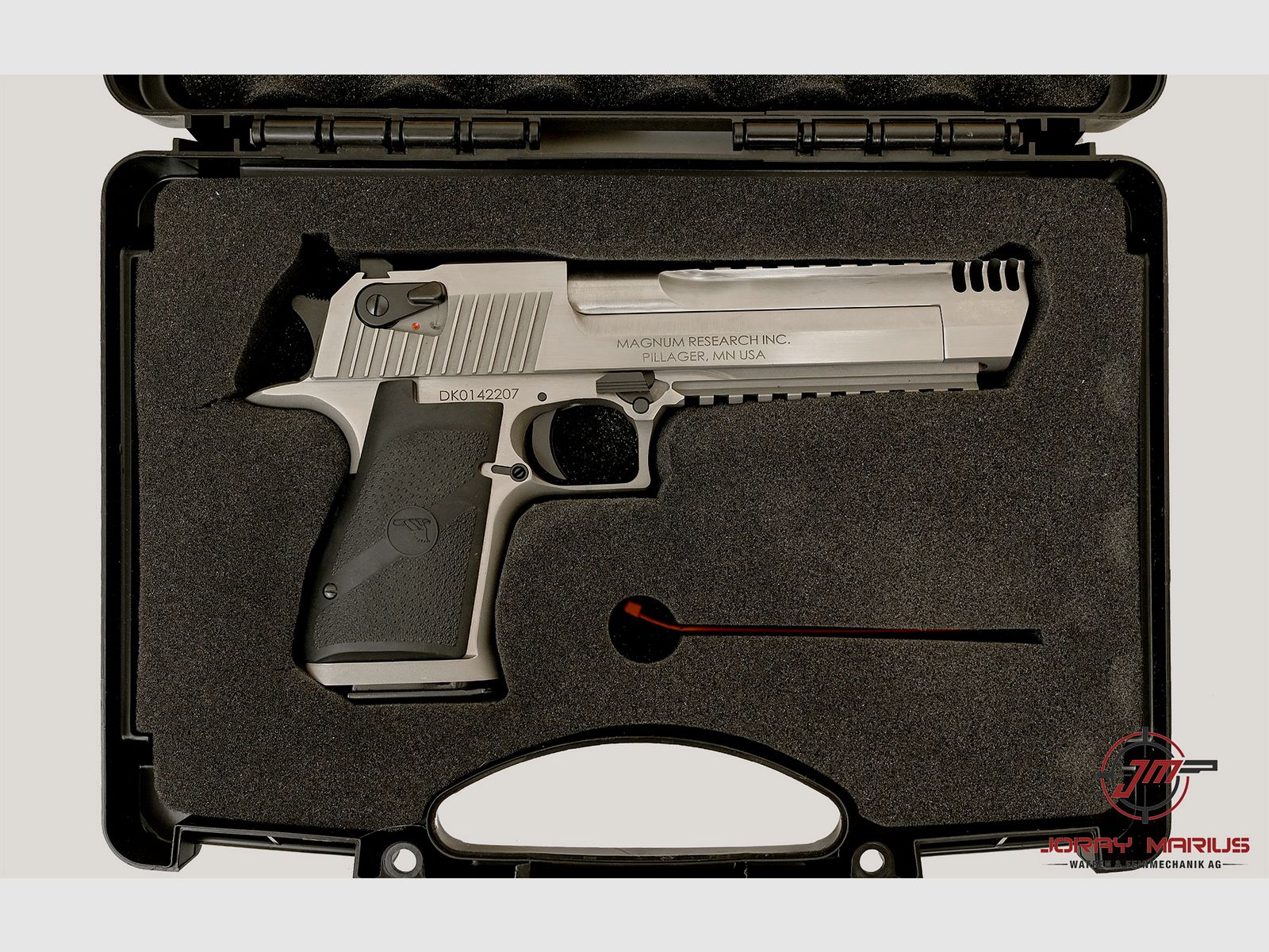 Magnum Research Desert Eagle Mark XIX .50 AE Stainless Kompensator, Bild 3 von 3