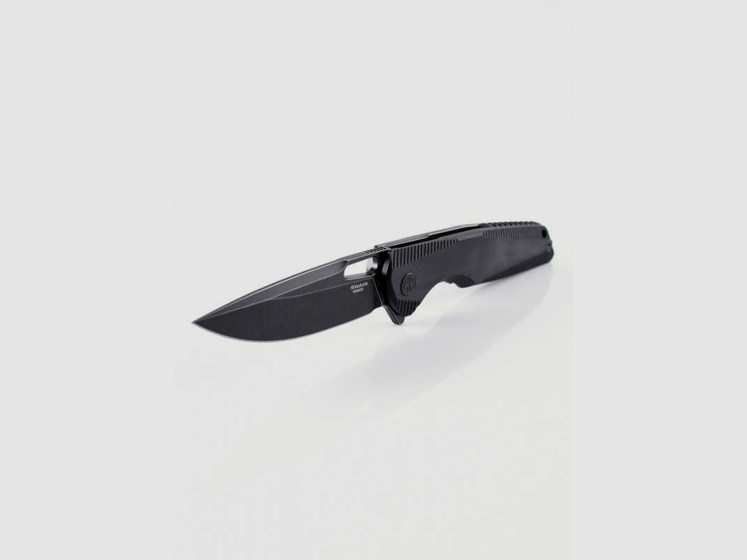 Rikeknife RK802G Taschenmesser, schwarz, 154CM