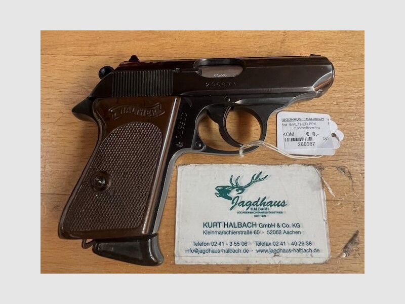 Commissie Pistool. WALTHER PPK