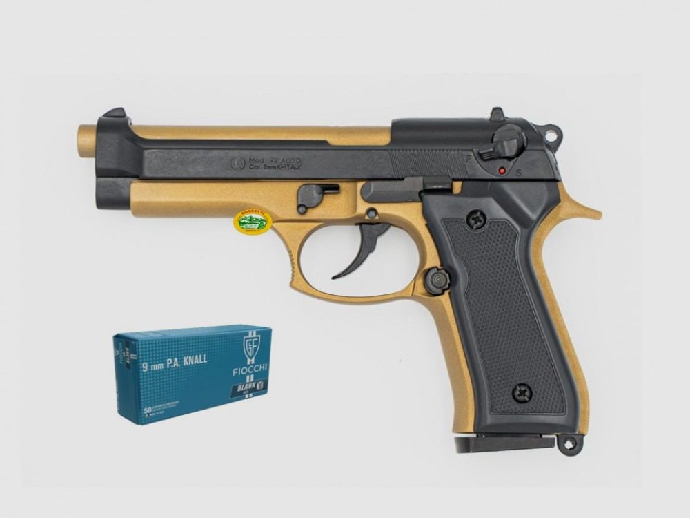 KIMAR Beretta 92 Bronze Kal. 9 mm - Schreckschusspistole
