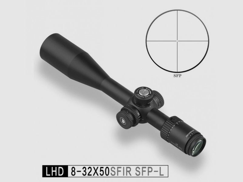 Discovery Optics 8-32X50 Zielfernrohr, für Jagd, Zielschießen, Ziel - NEUWARE, Bild 1 von 6