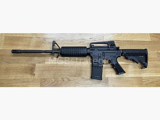 Windham Weaponry - rifle semiautomática .223Rem R16M4A4T-GER - M4 MPC - cañón de 16,75" - mira frontal A2 - asa de transporte A4 - supresor de fogonazo A2 - sistema AR15 AR-15