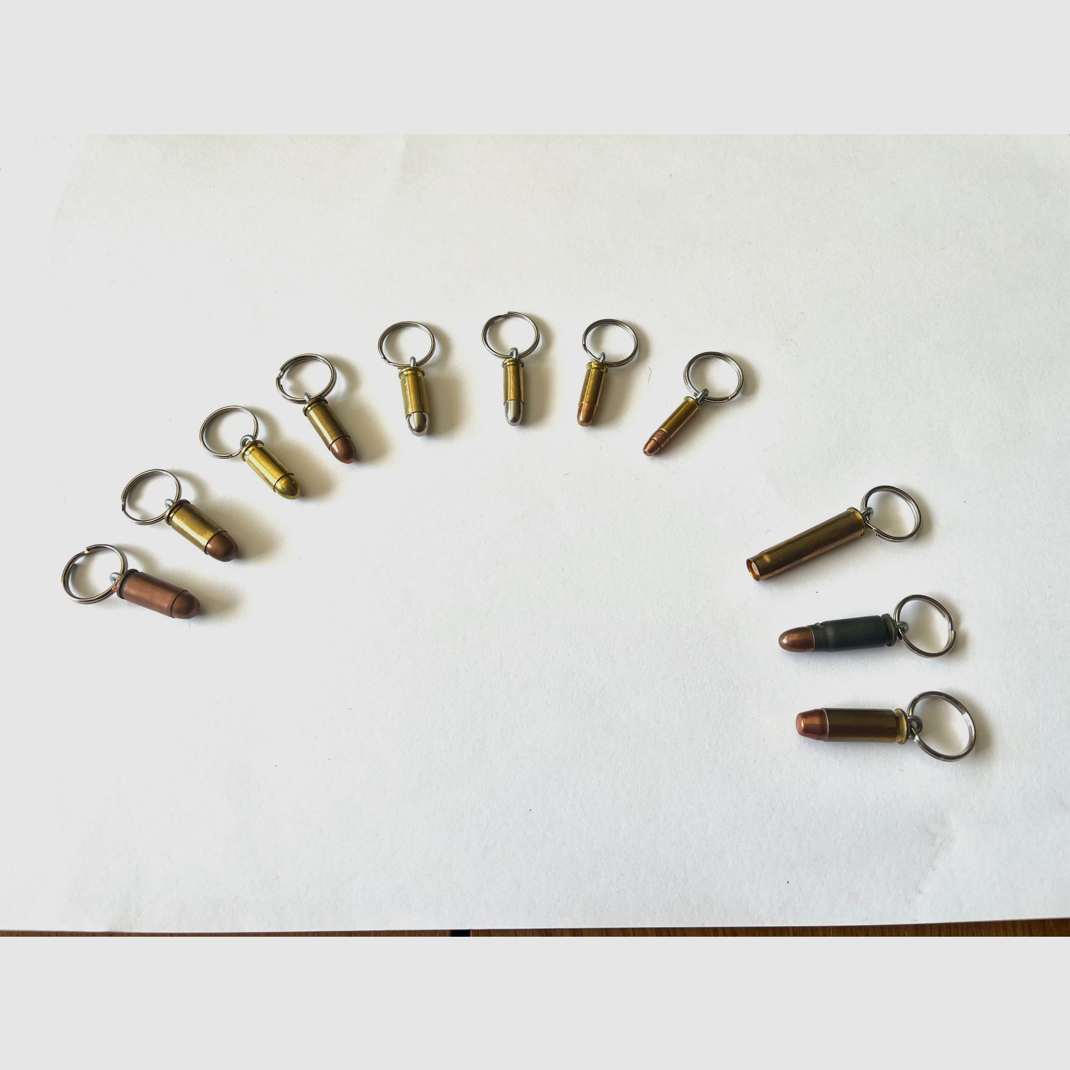 ••• Verschillende cartridges - sleutelhanger pistool •••, afbeelding 9 van 11