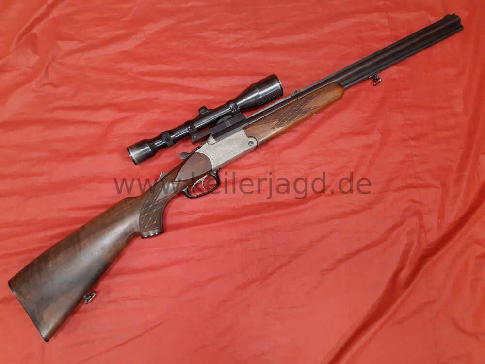 Blaser Bockbüchsflinte 5,6x50R Magn. und 12/70 mit 6x42 Geco-ZFR