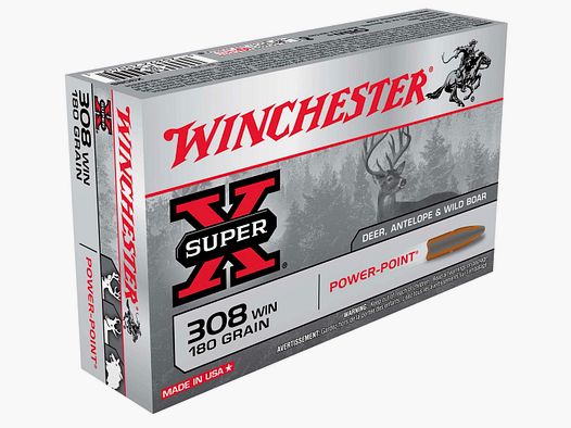 WINCHESTER 44151004 .308 Win Power Point 11.66 g 180 gr