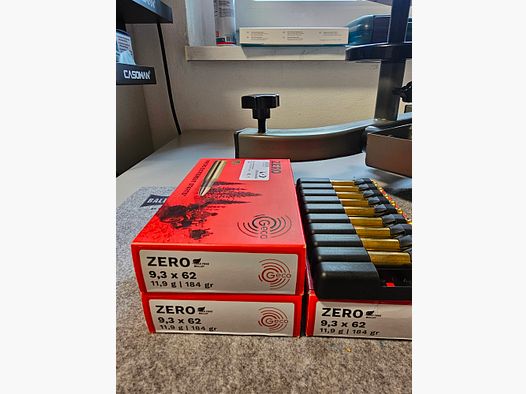 Geco 9,3x62 Zero 11,9G  / 184 gr Bleifrei