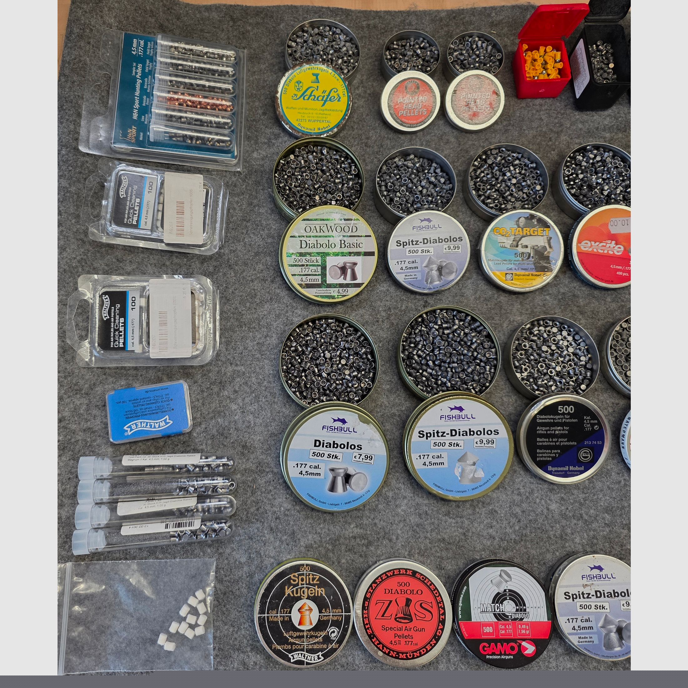 11kg !!! Bundle Diabolo 4.5mm Balls Ammunition Spring Pressure Gas Co2 Air Rifle Air Pistol Match