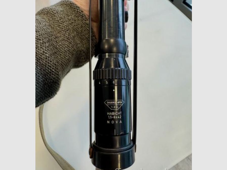 Bockbüchsflinte HEYM 22 (Kaliber 16/70 und 5,6x50 R Mag) + Swarovski Habicht 1,5-5x42 Optik