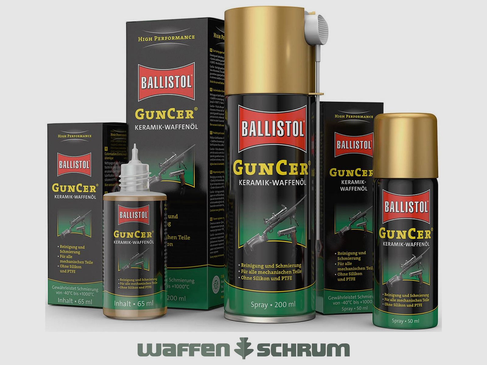 Ballistol Keramik-Waffenöl Sprühdose 200ml