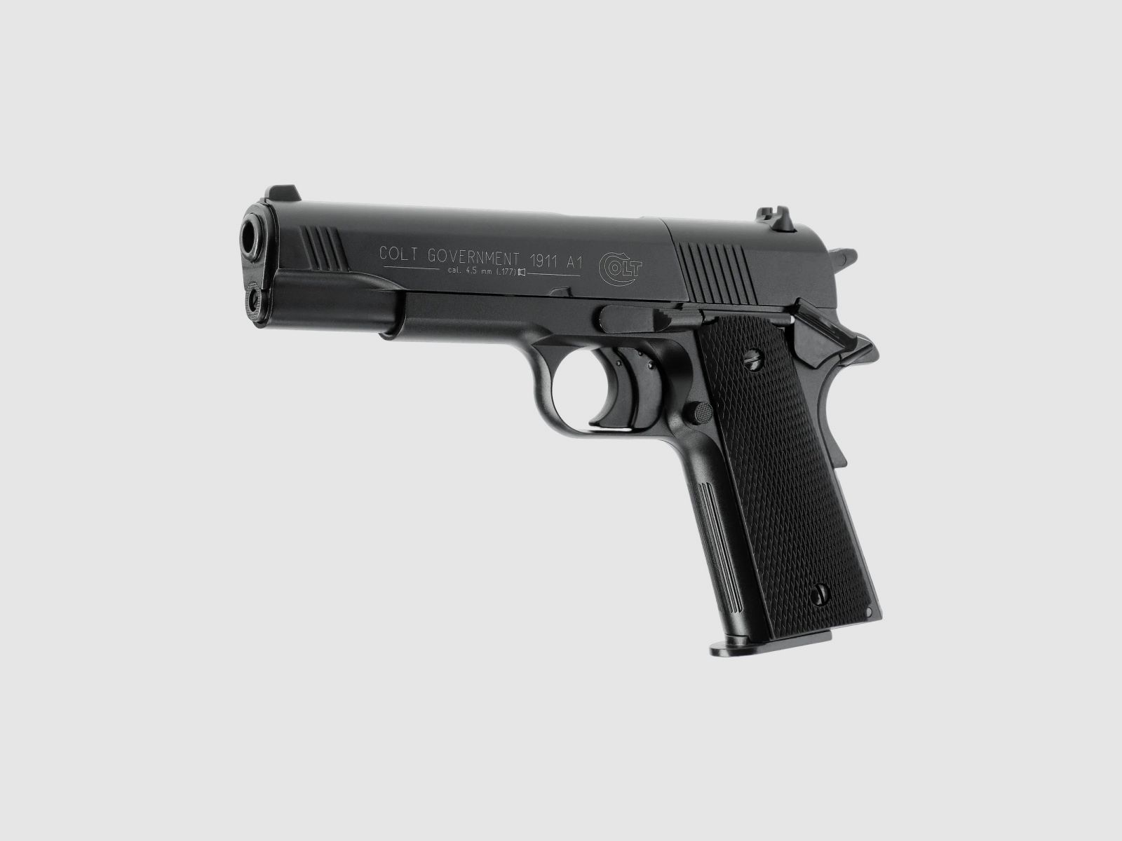 COLT Government 1911 A1 CO2 Luftpistole 4,5mm Diabolo < 3,0 J Schwarz