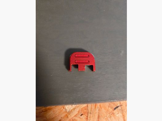 Strike Industries backplate Glock red