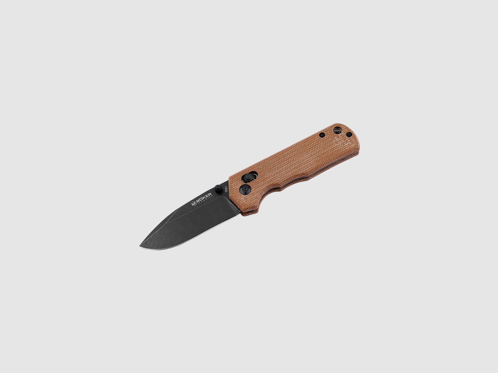 Böker Magnum Rockstub Brown Micarta