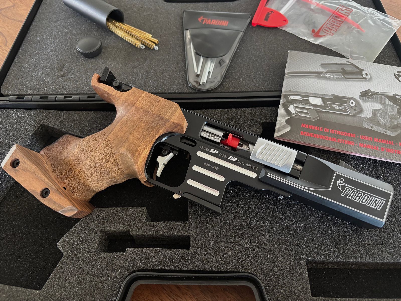 Pardini Sportpistole SP Edition Kal .22 lfb ; wie NEU