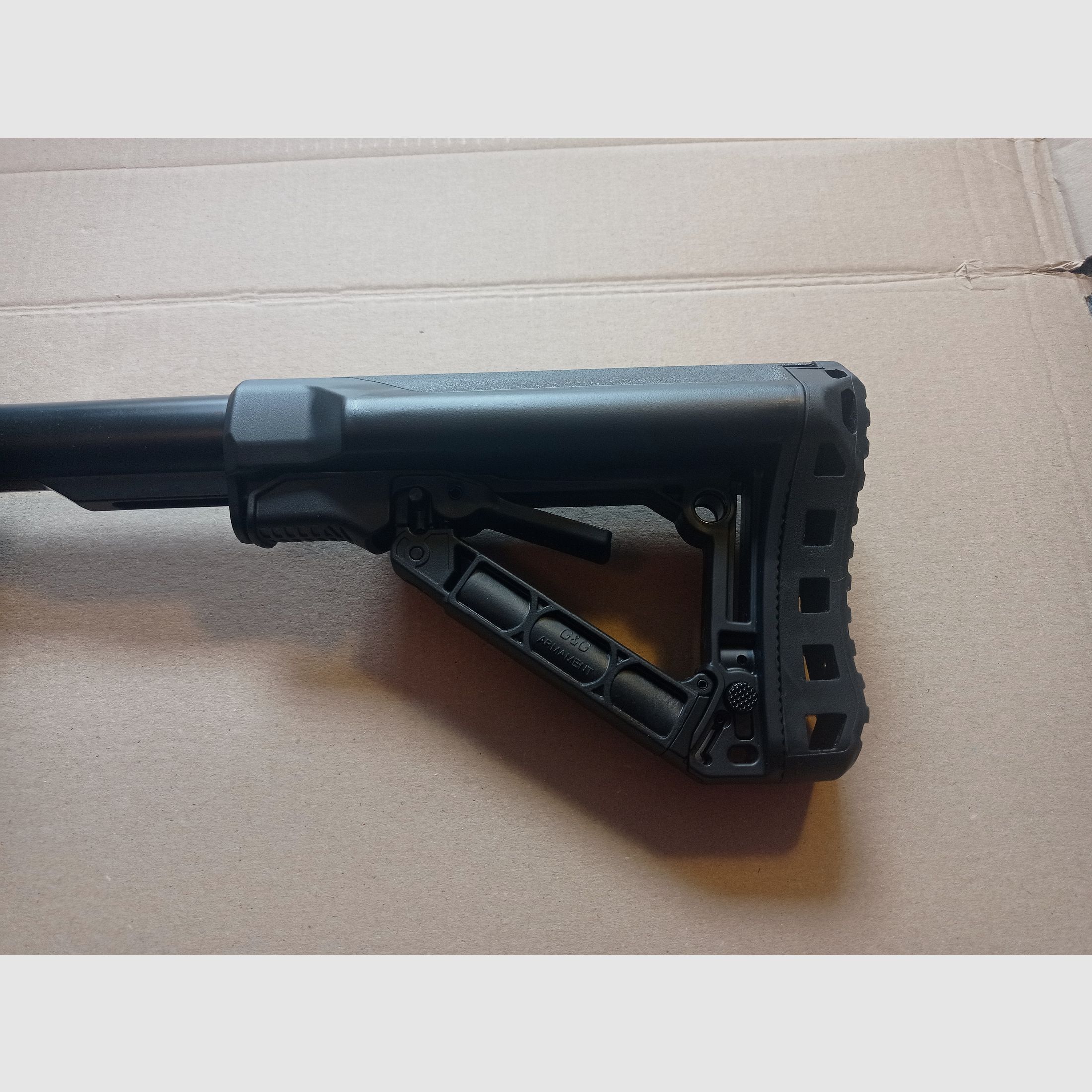 Airsoft AEG Gewehr G&G GC16 SR CQB 0,5J mit Zubehör