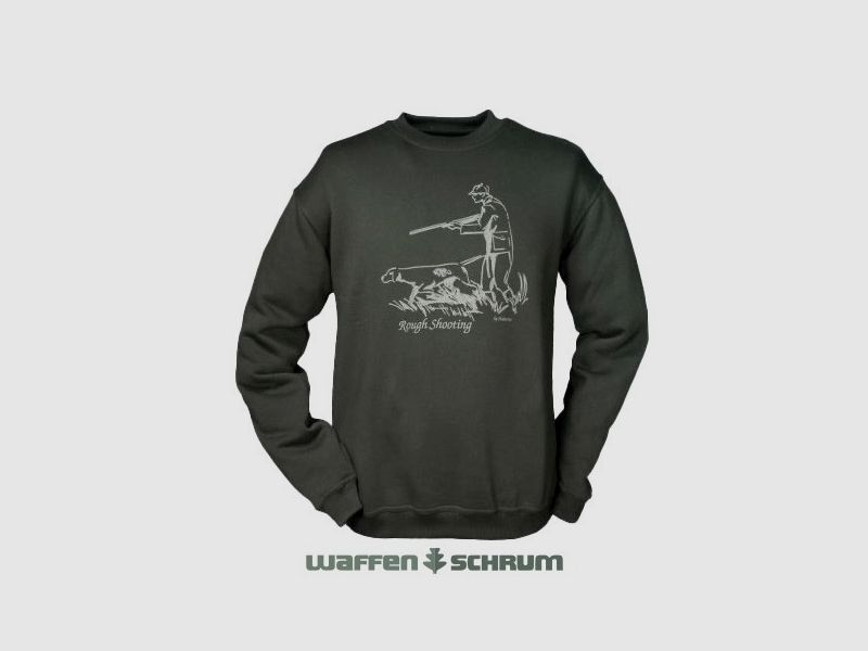 Hubertus Sweatshirt Rough Shooting Oliv