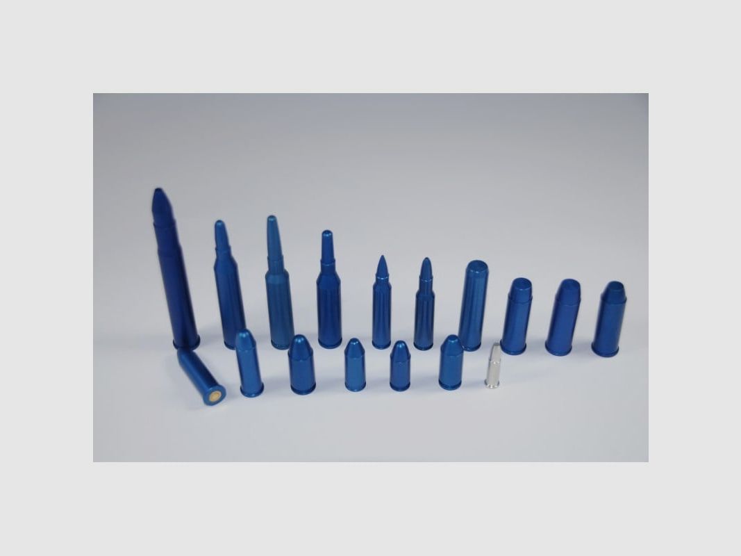 ADVANCE GROUP ZÜNDHÜTCHENHALTER Kal. 38-357 aus blauem Aluminium
