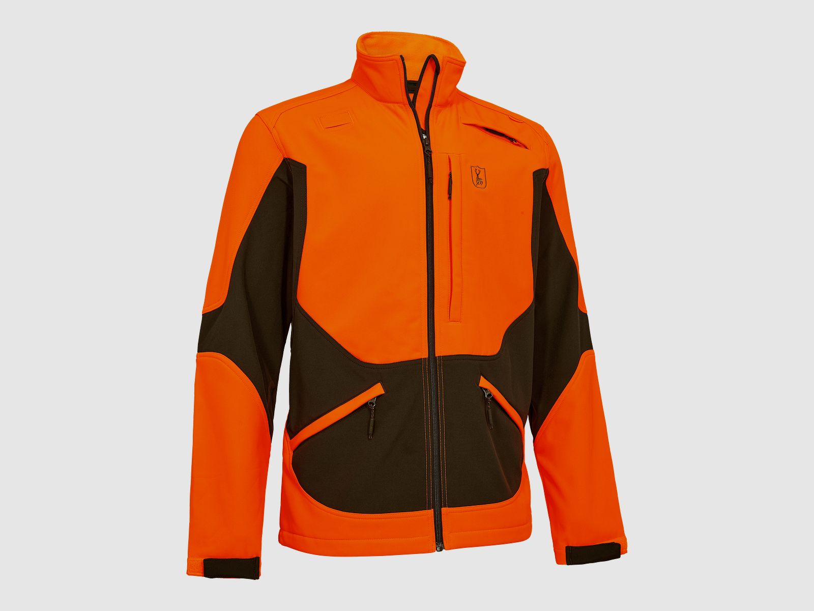 Kurtka Softshell Deerhunter Rogaland w kolorze pomarańczowym 5XL