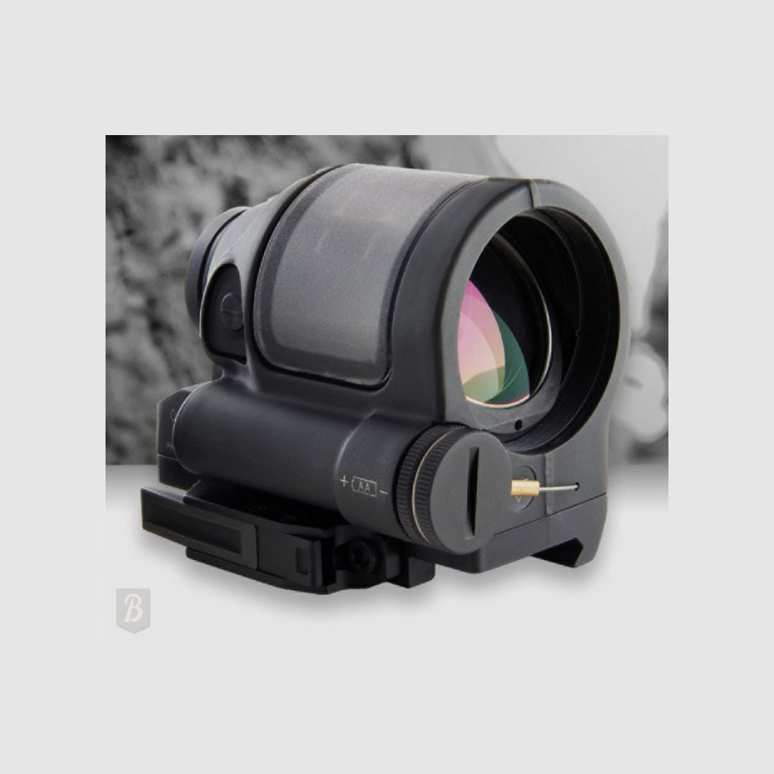VISEUR TRIJICON SRS REFLEX 1.75MOA PT ROUGE PANNEAU SOLAIRE ET PILE A