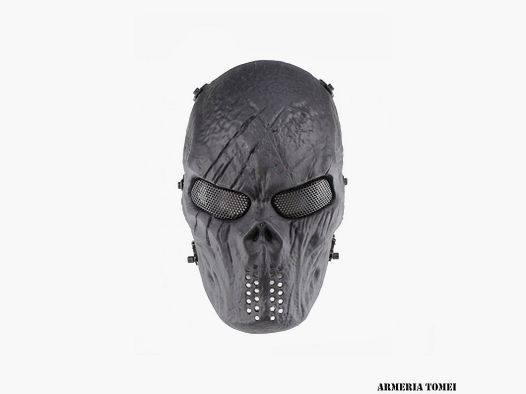 WOSPORT – MASKE BLOODED SKULL SCHWARZ