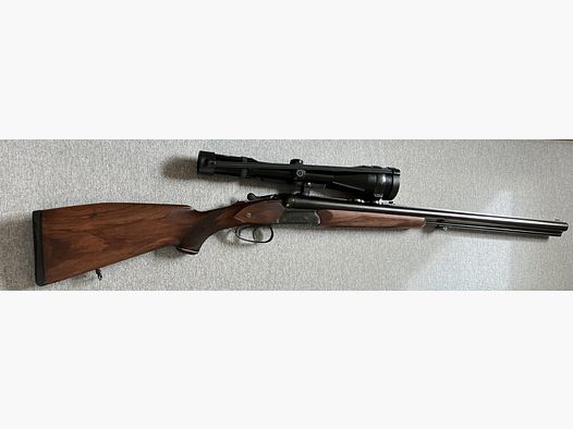 Drilling Merkel Suhl 7x65R / 12/70 Biber Schaft  Top!