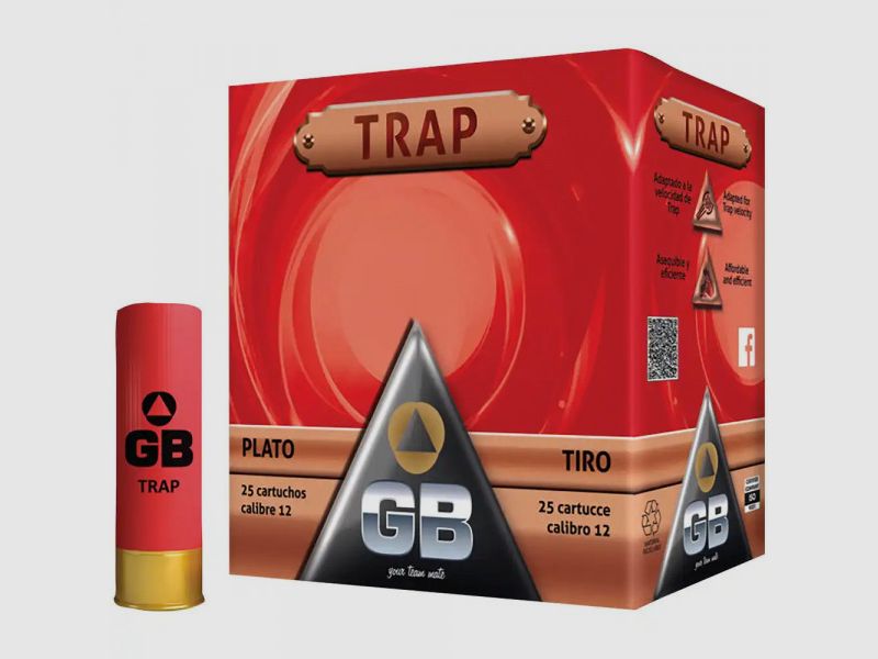 GB TRAINING TRAP 24 - 12/70 - 24G - 2,4MM - 25 PATRONEN
