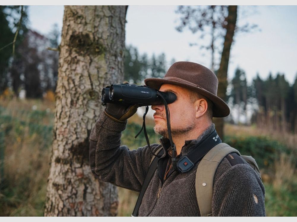 Hikmicro Thermal Imager Habrok 4K 2.0 HE25L Binocular Thermal & Optical Image, image 10 of 12