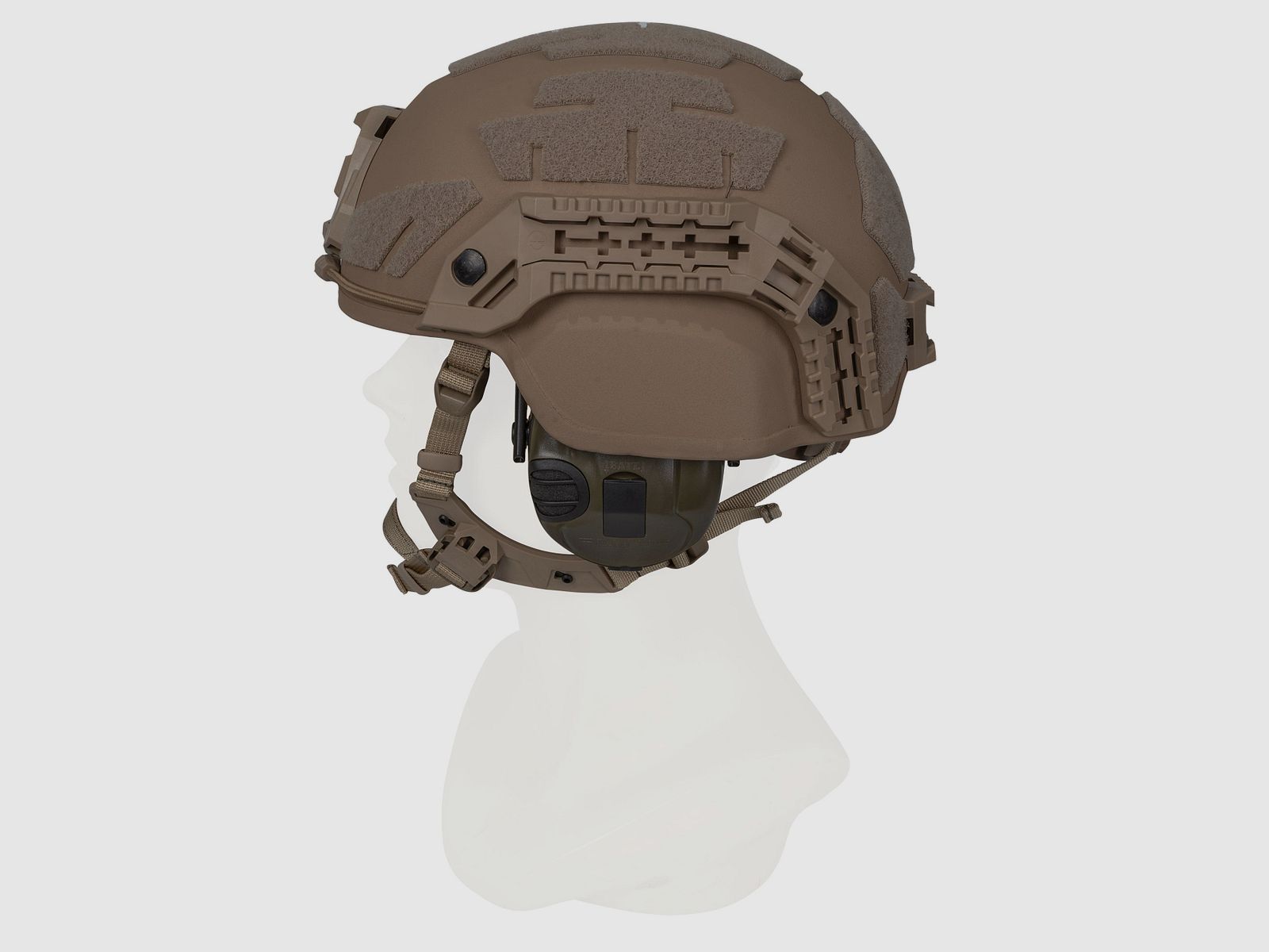 Schuberth Ballistikhelm M100 Full Cut - RAL 8031 (Sandbraun), Bild 3 von 10