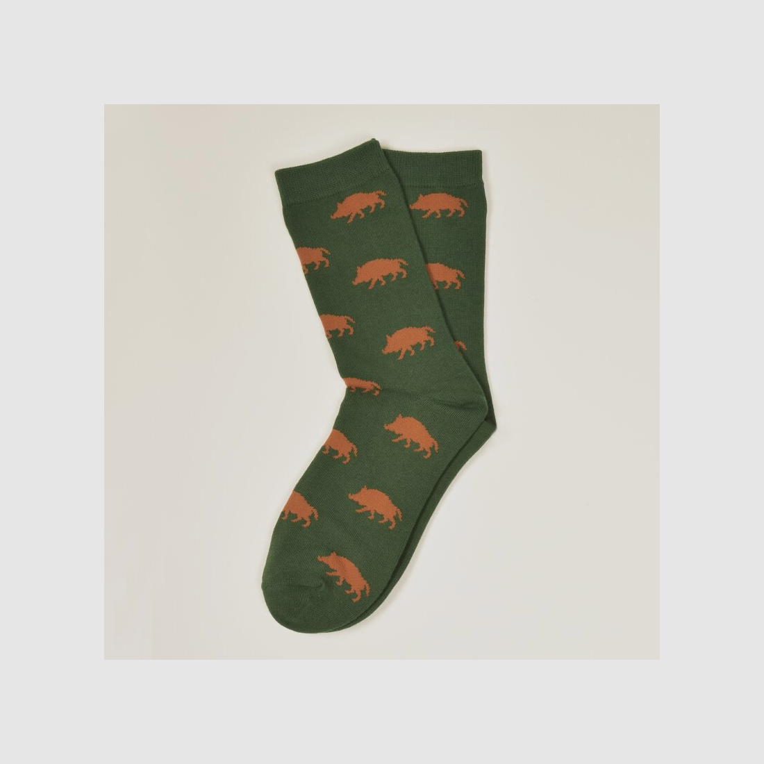 Krawattendackel Socken Wildschwein
