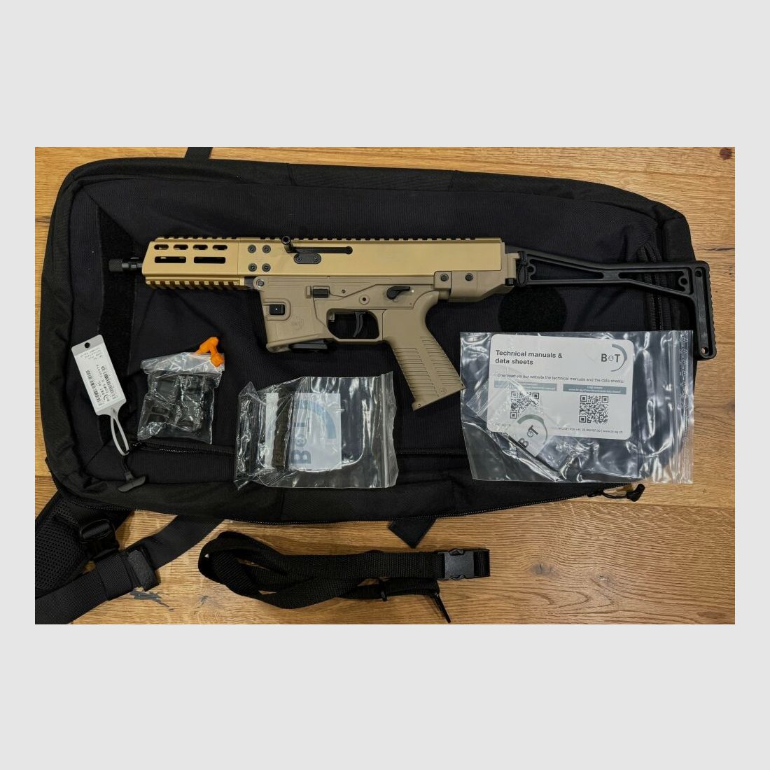 B&T AG (Brügger und Thomet) Grashüfpfermaus GHM9 G Coyote Tan