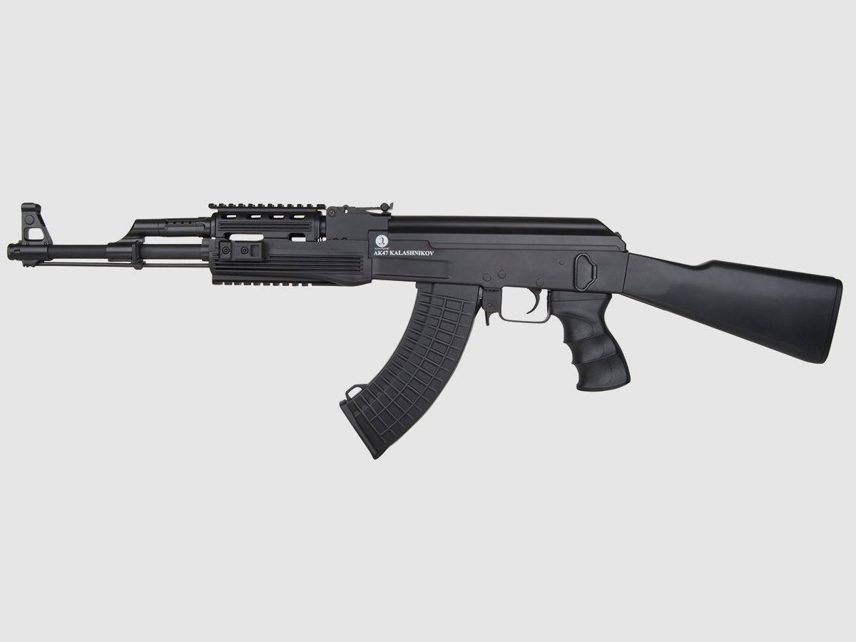 Kalashnikov AK47 Tactical Schwarz 6mm - Airsoft S-AEG