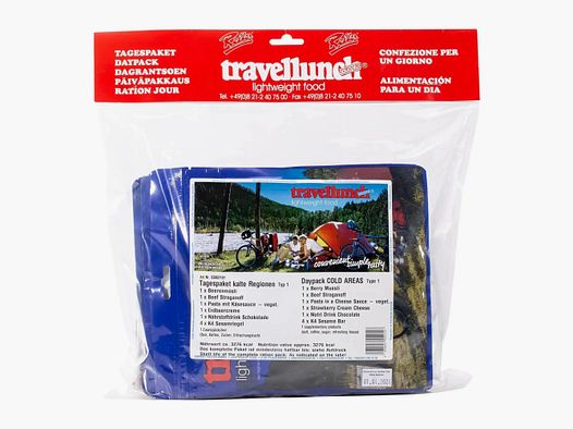 Travellunch Travellunch Tagespaket kalte Regionen Typ 1