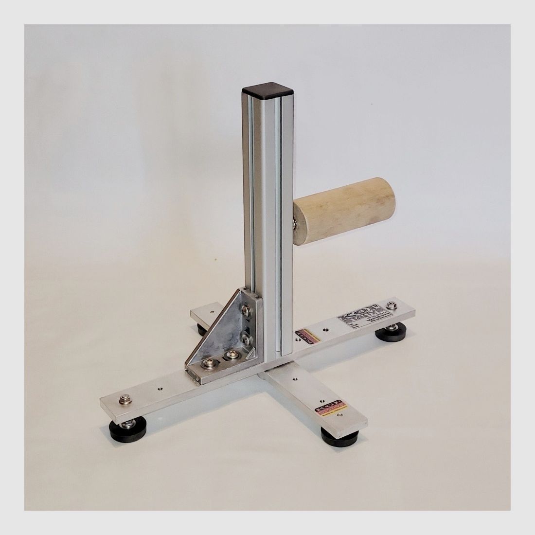 KGF Auflagestativ - Auflageständer Alu X-300-Basic klappbar mit Buchenholz-Auflage 