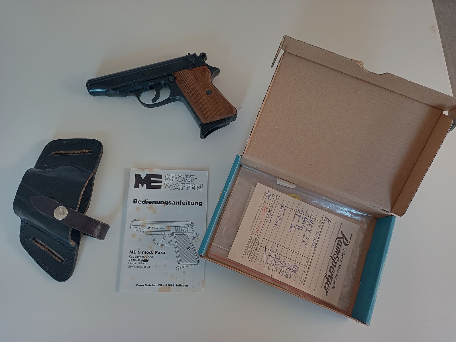 Schreckschusspistole ME 9 Modell Para - bitte lesen !