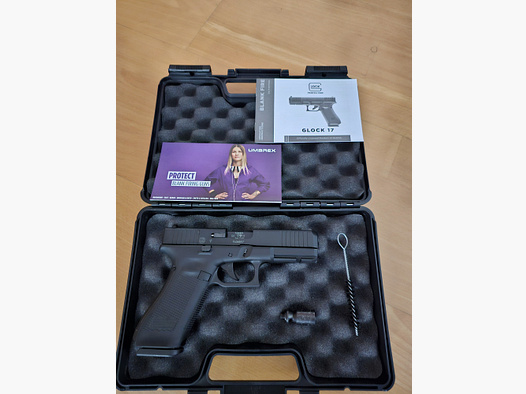 Neuwertige Glock 17 Gen 5 Umarex Schreckschuss 9mm PAK