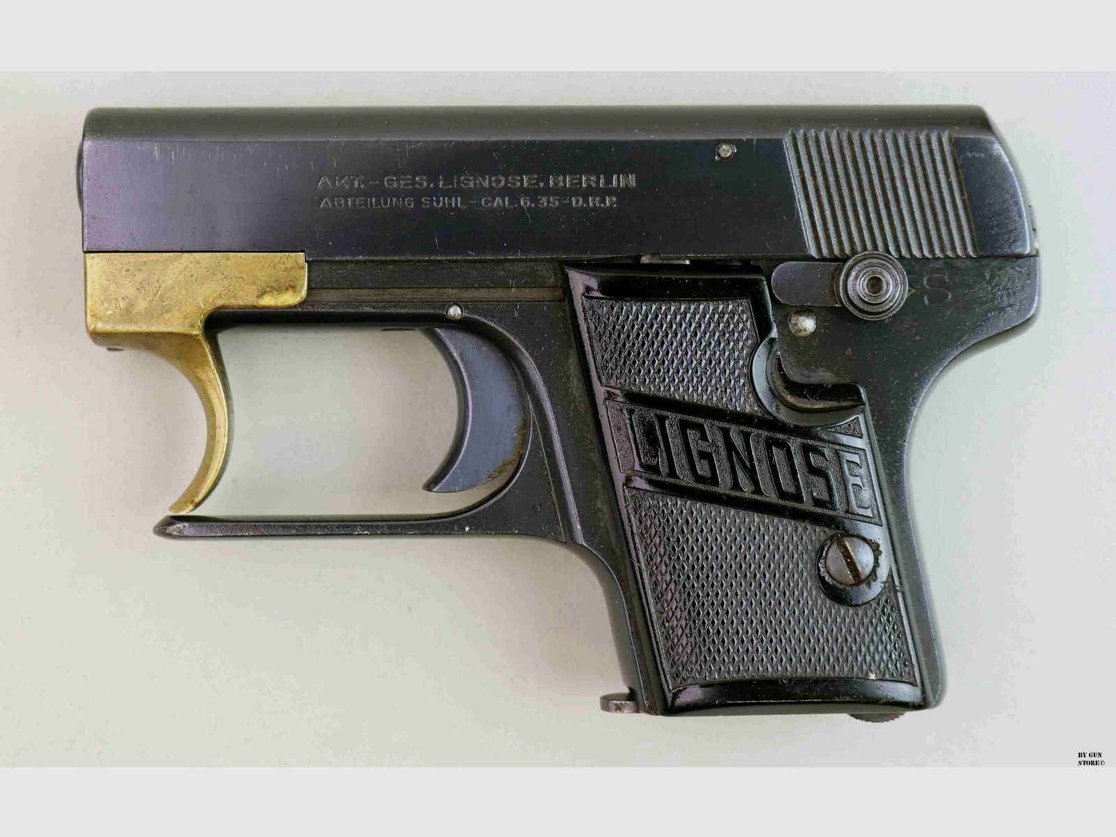 Pistola Lignose mod. 2A “Einhand” cal. 6,35 mm matr. 20623, immagine 1 di 7