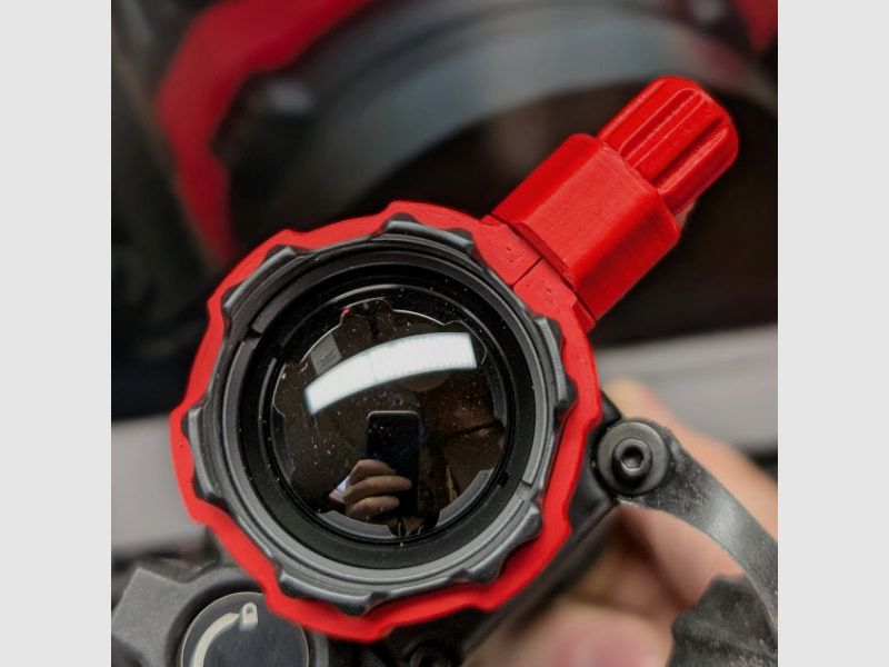 For Nitehog Viper 35: Quick adjustment lever for attachment device focus