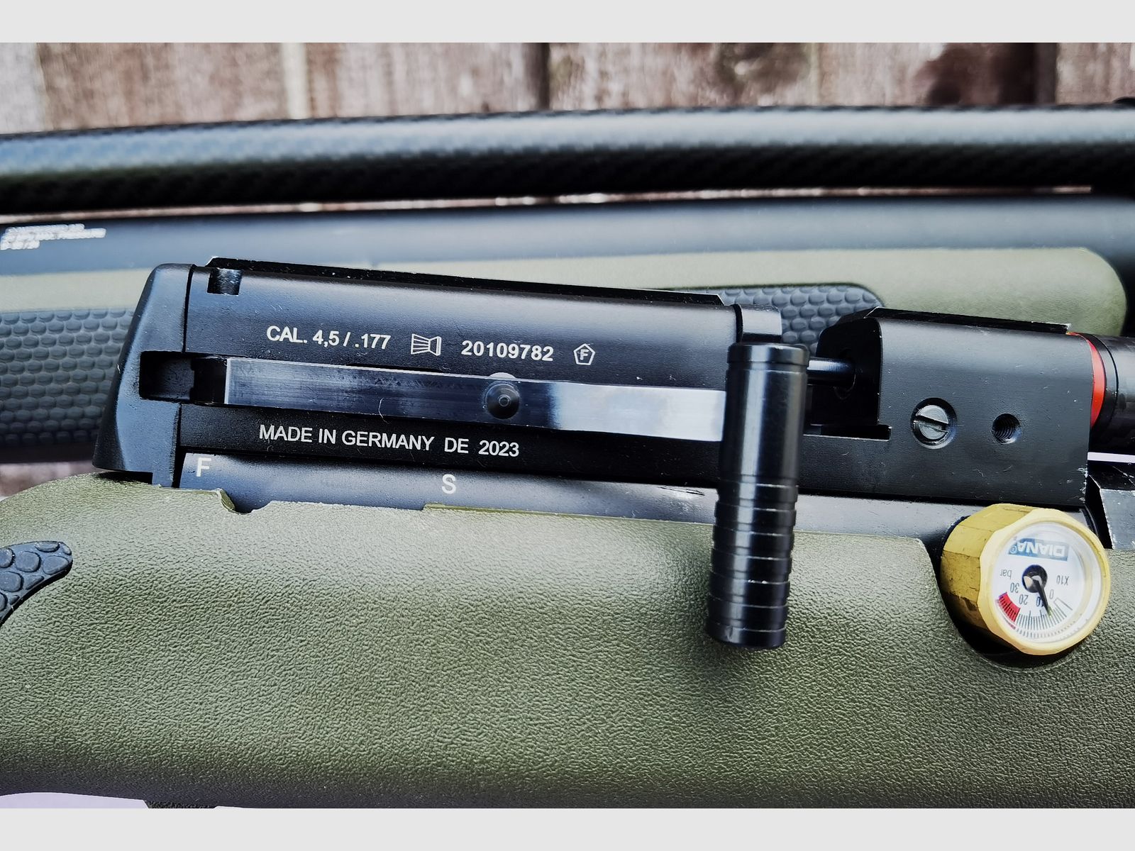 DIANA XR 200 PCP caliber 177 / 4,5 mm . 7,5 Joule. F