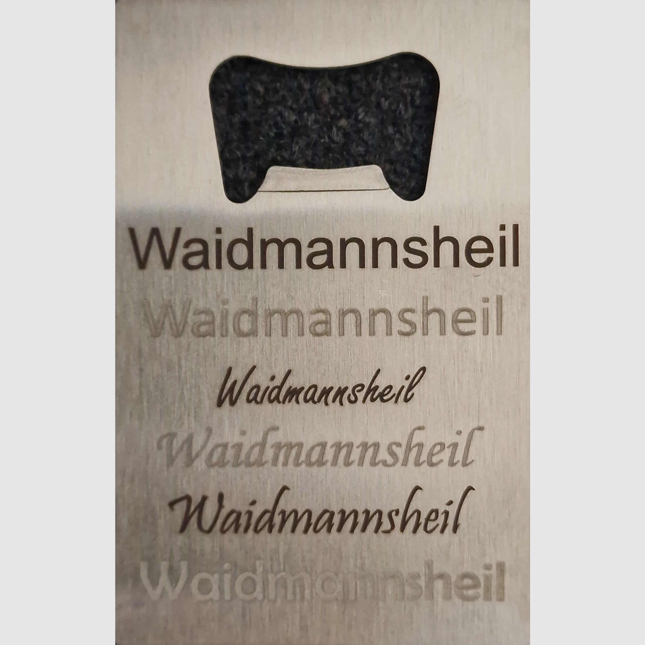 Edelstahl Flaschenöffner - individualisiert & personalisiert