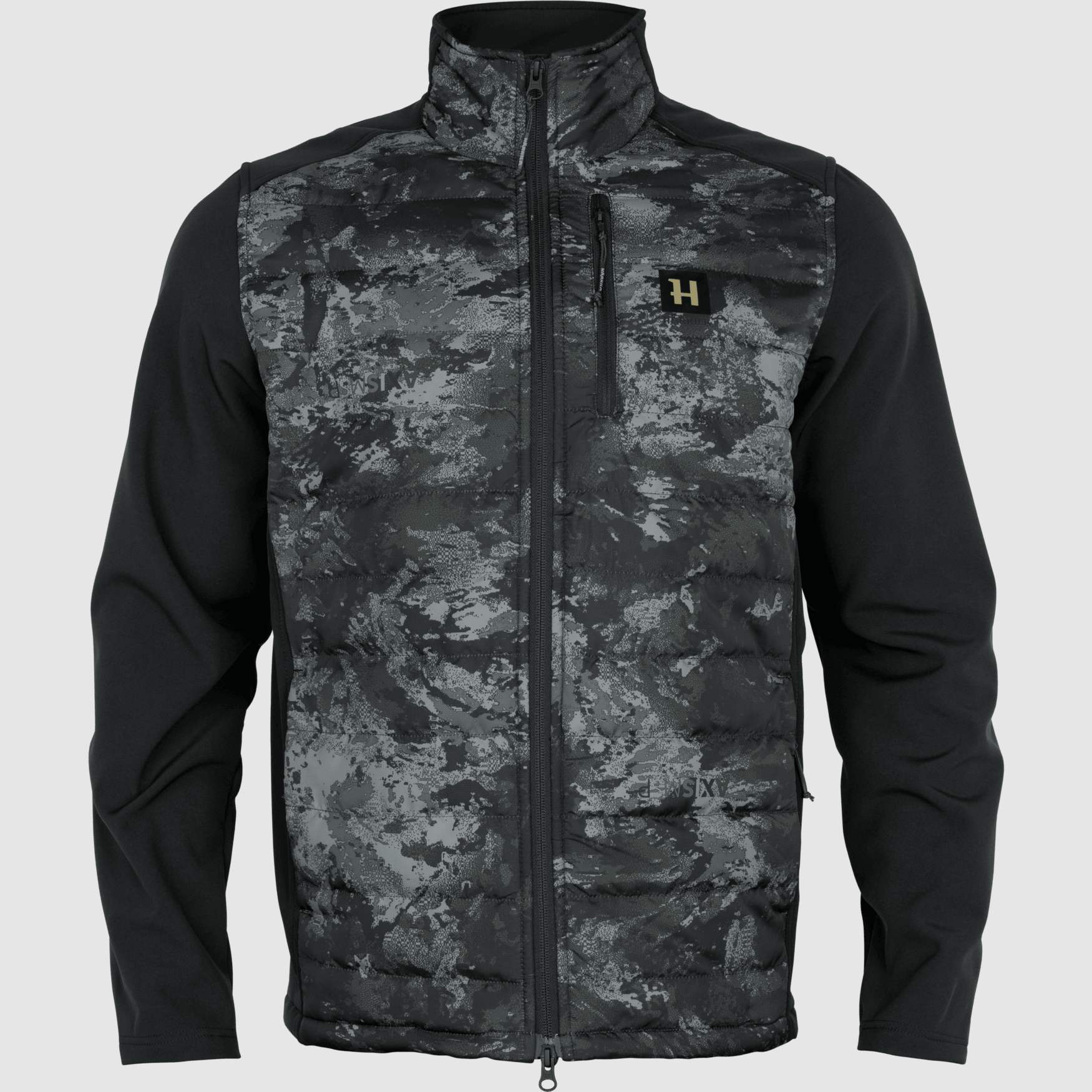 Härkila NOCTYX Camo Hybrid Jacke Heren AXIS MSP®Black/Black L