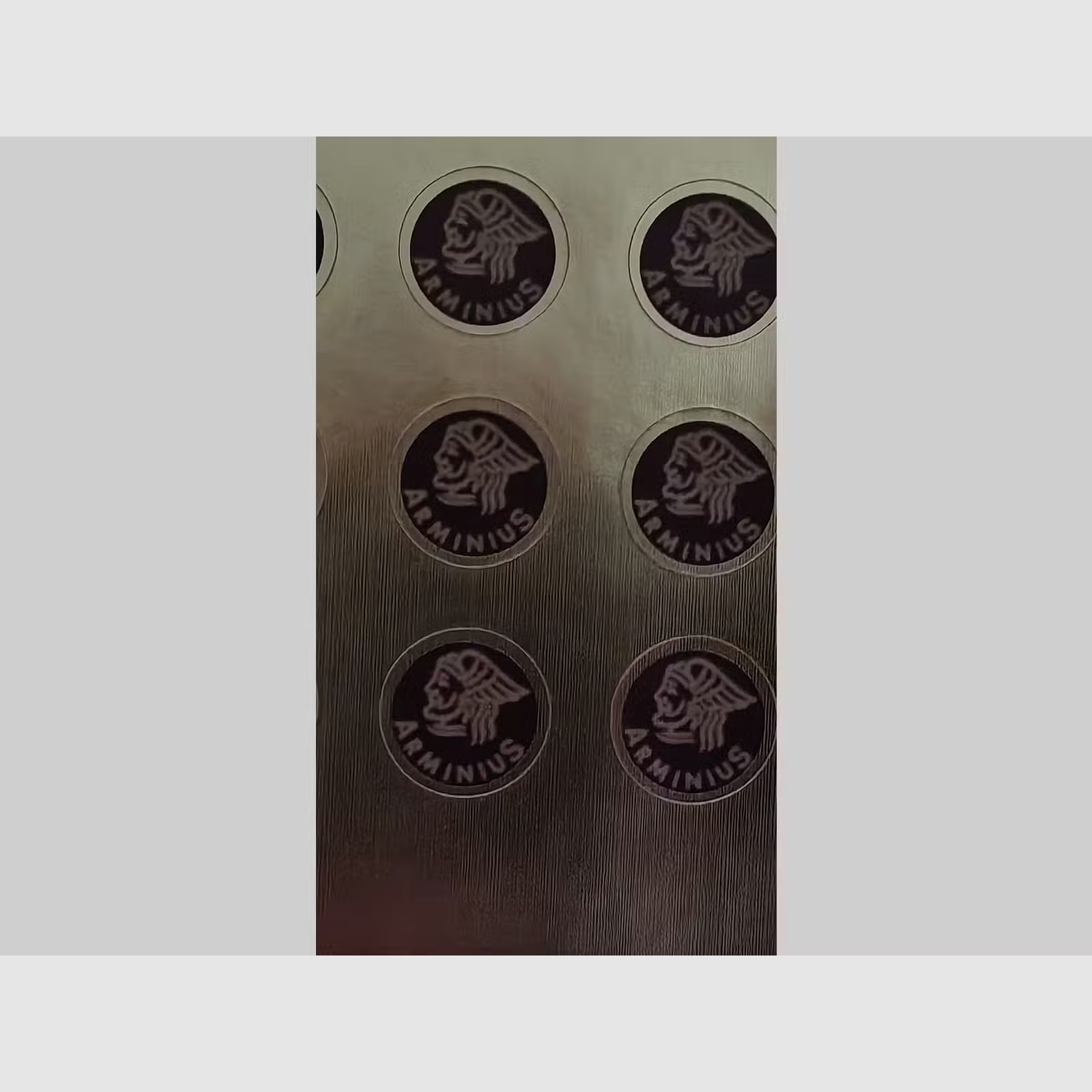 1x Arminius Logo Icon Emblem Aufkleber für ME Bull Barrel & ME Single Action Army